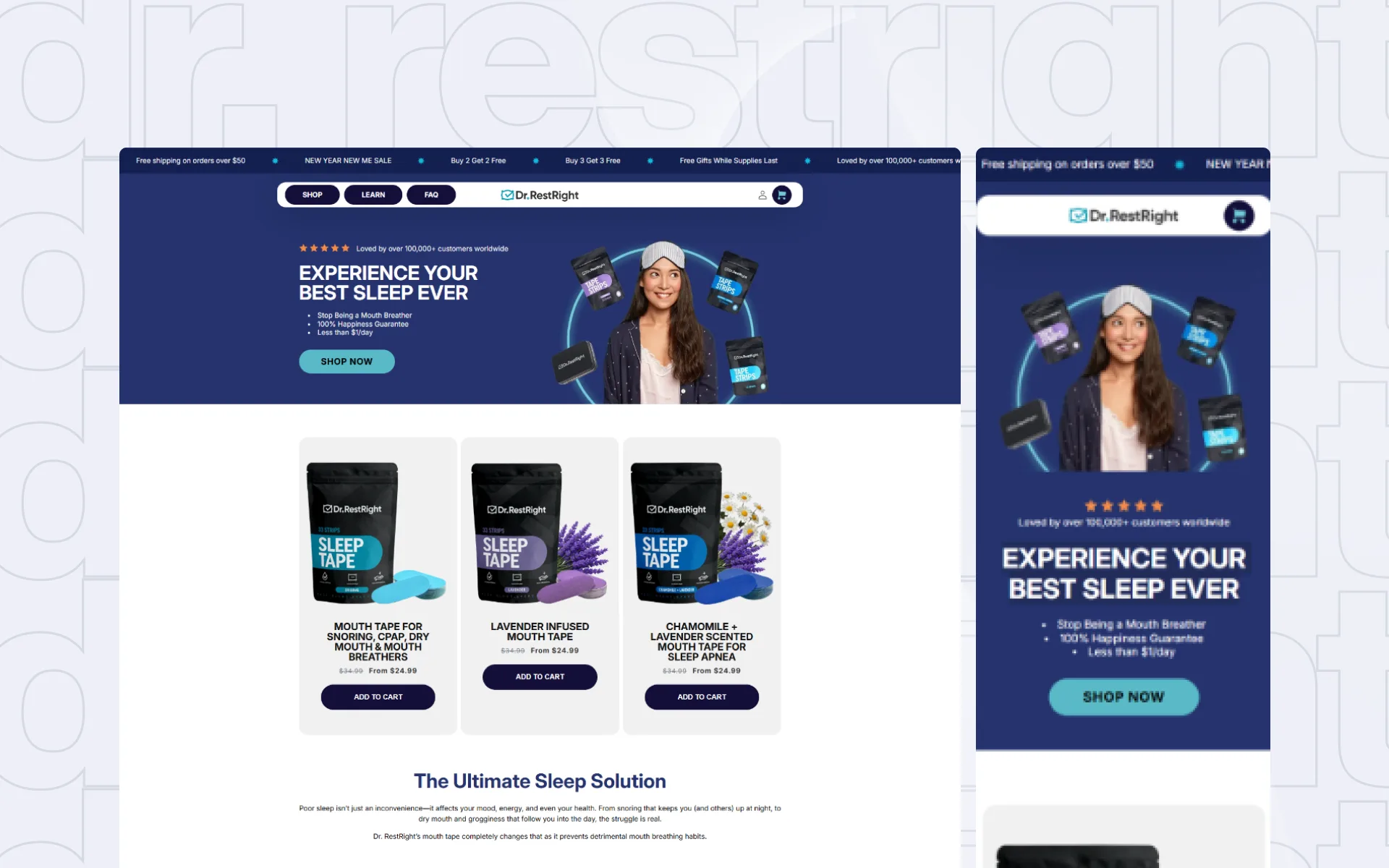Dr. RestRight solution experience