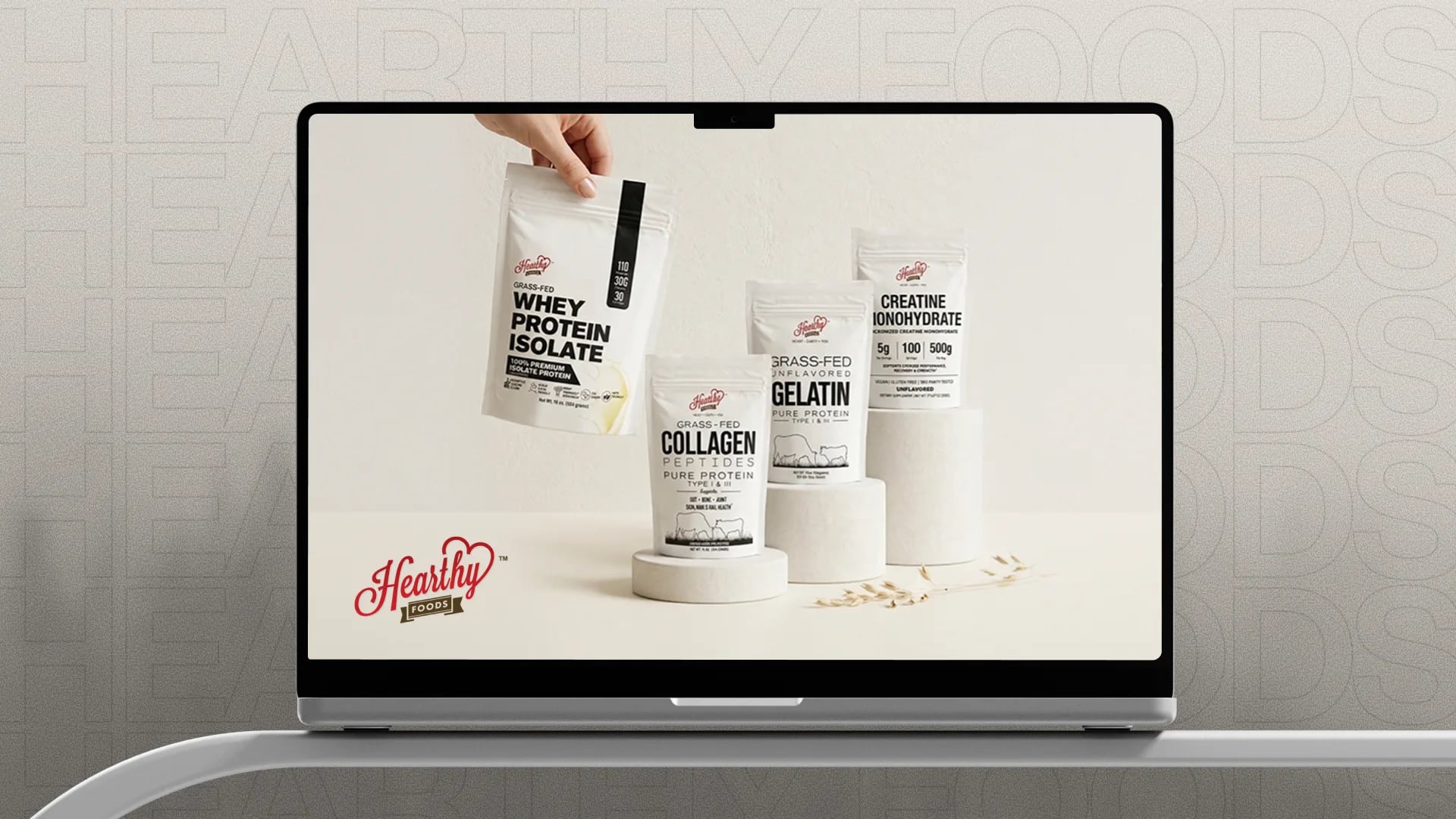 Hearthy Foods case study preview