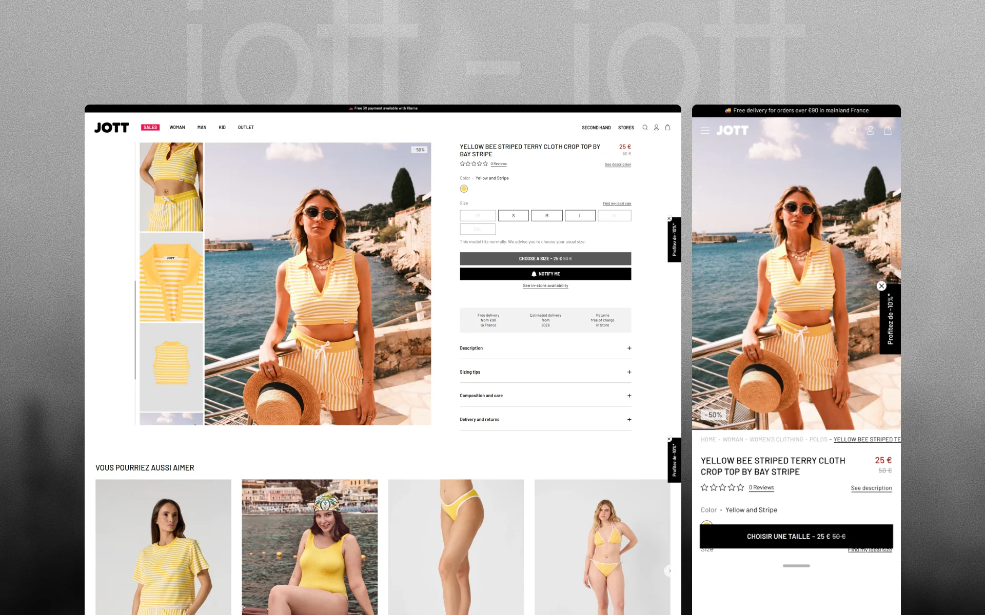 Jott ecommerce experience detail 3
