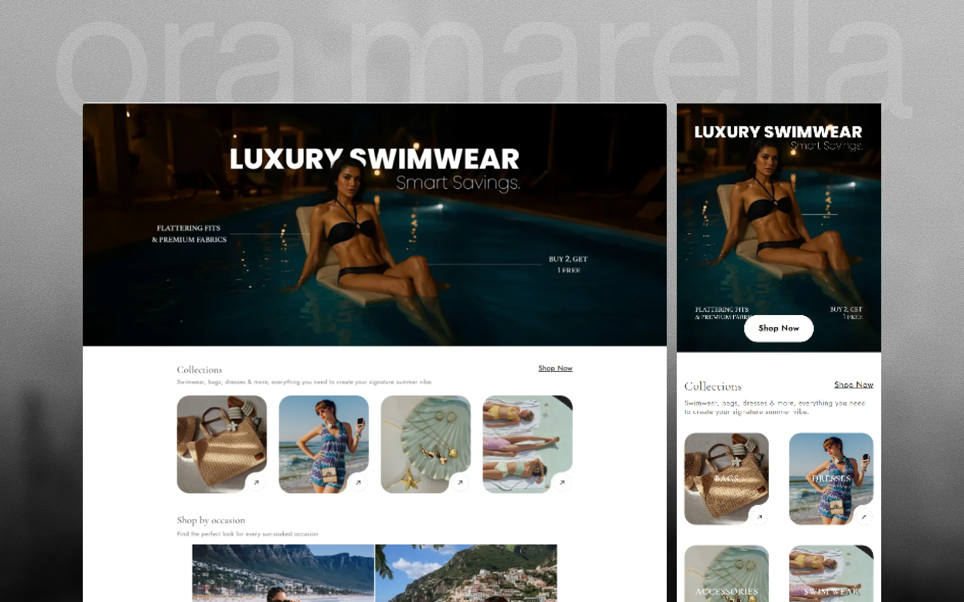 Ora Marella ecommerce experience detail 1